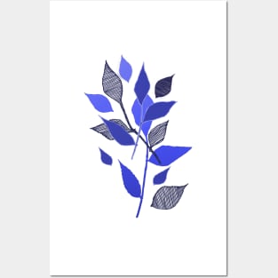 Very Peri Foliage Posters and Art